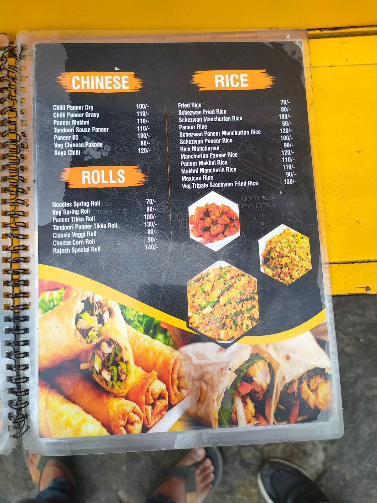 Rajesh Fast Food menu
