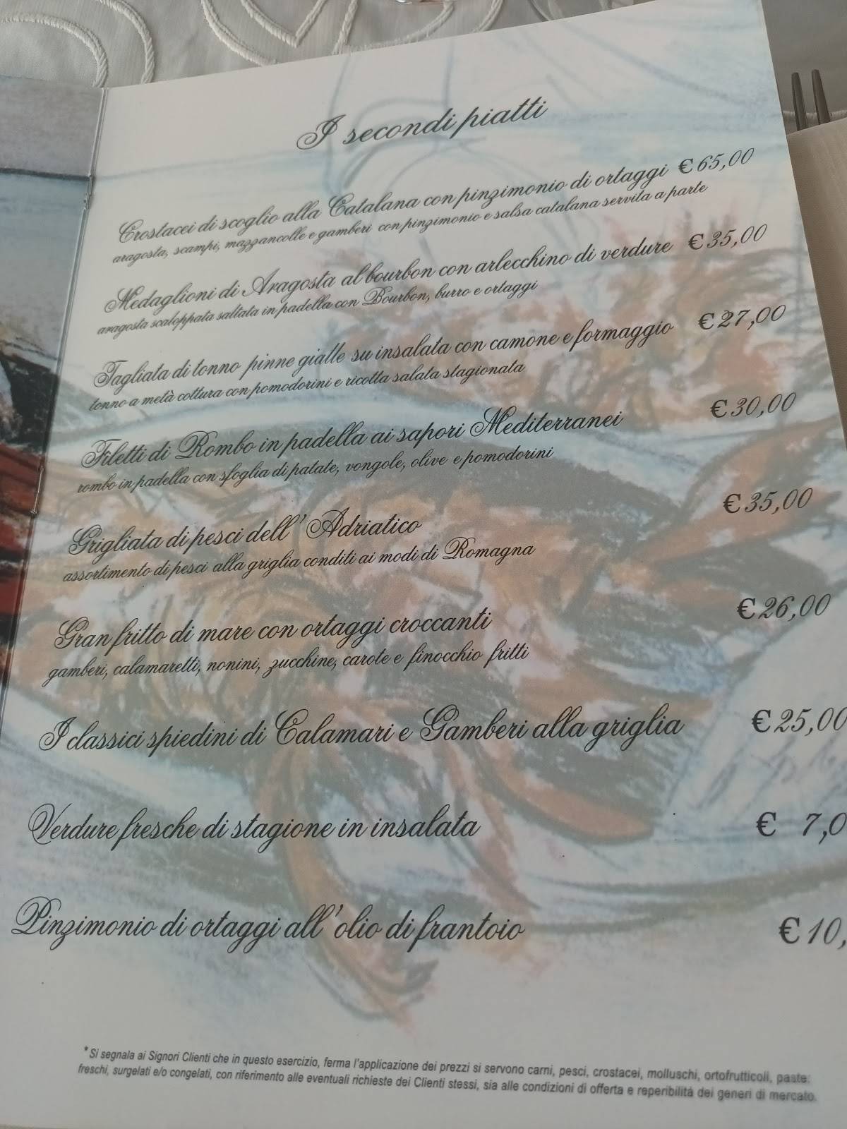 Menu di Ristorante Carlo 