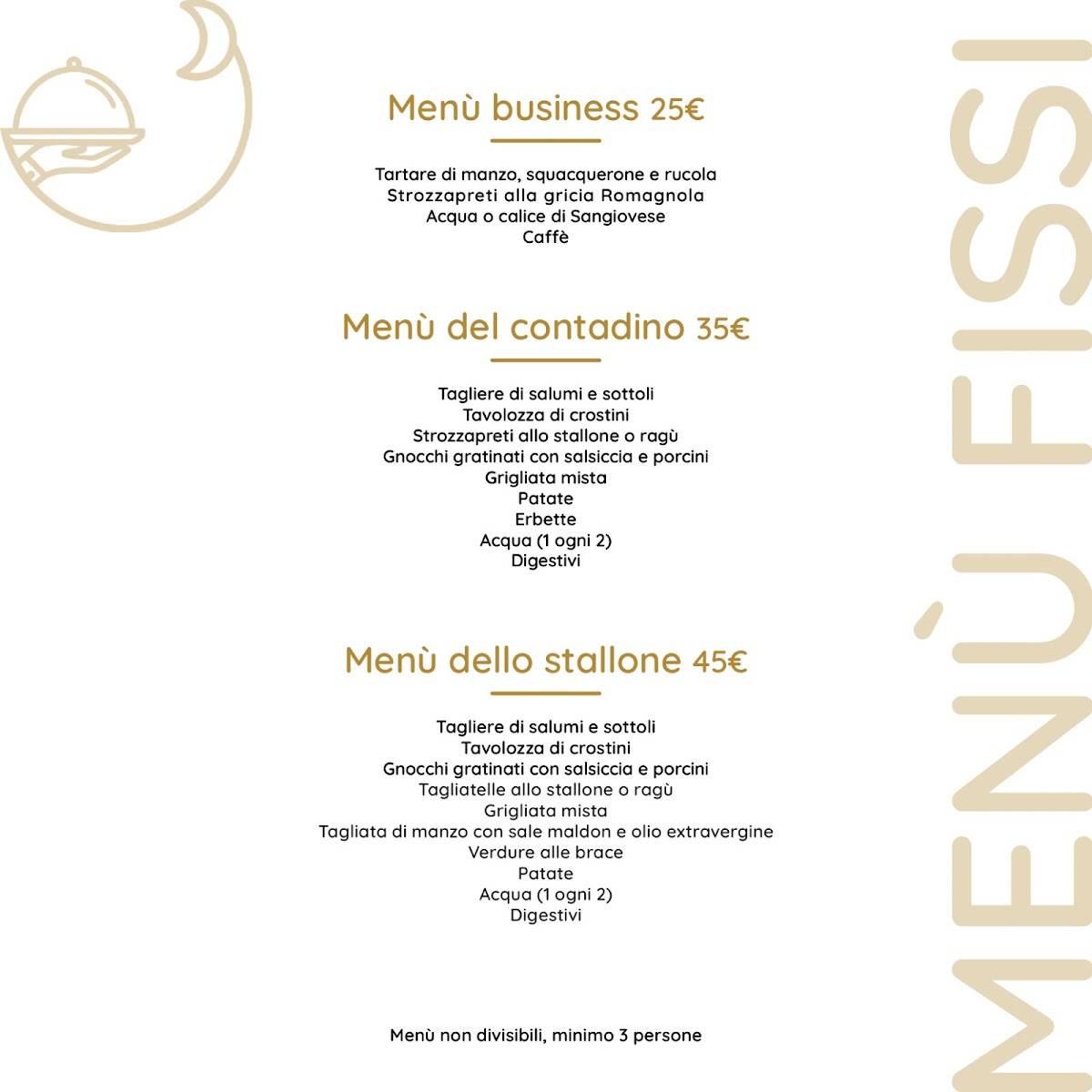 Menu di Ristorante Due Ponti Village 