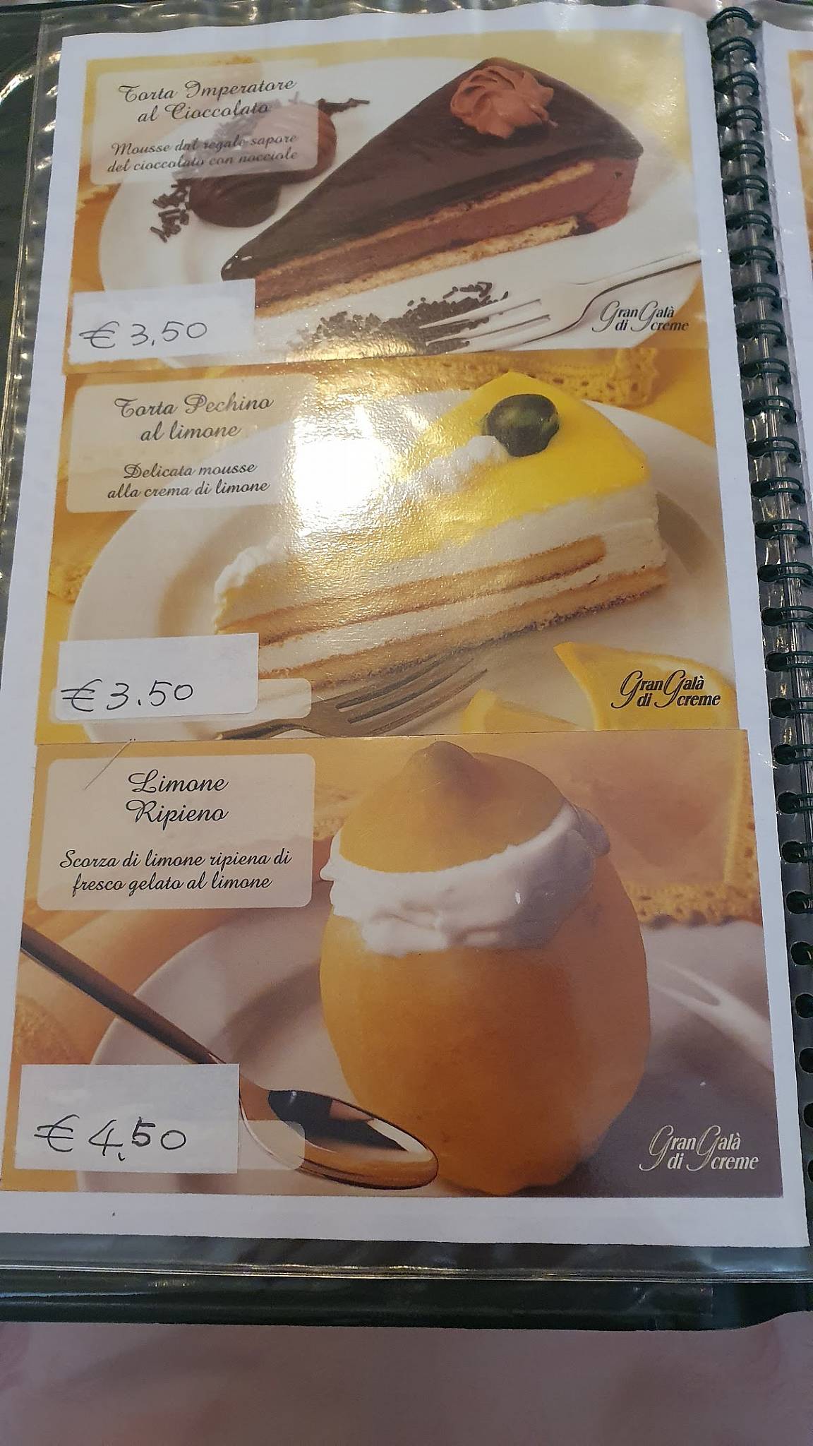 Menu di Ristorante Kuo-Ji 