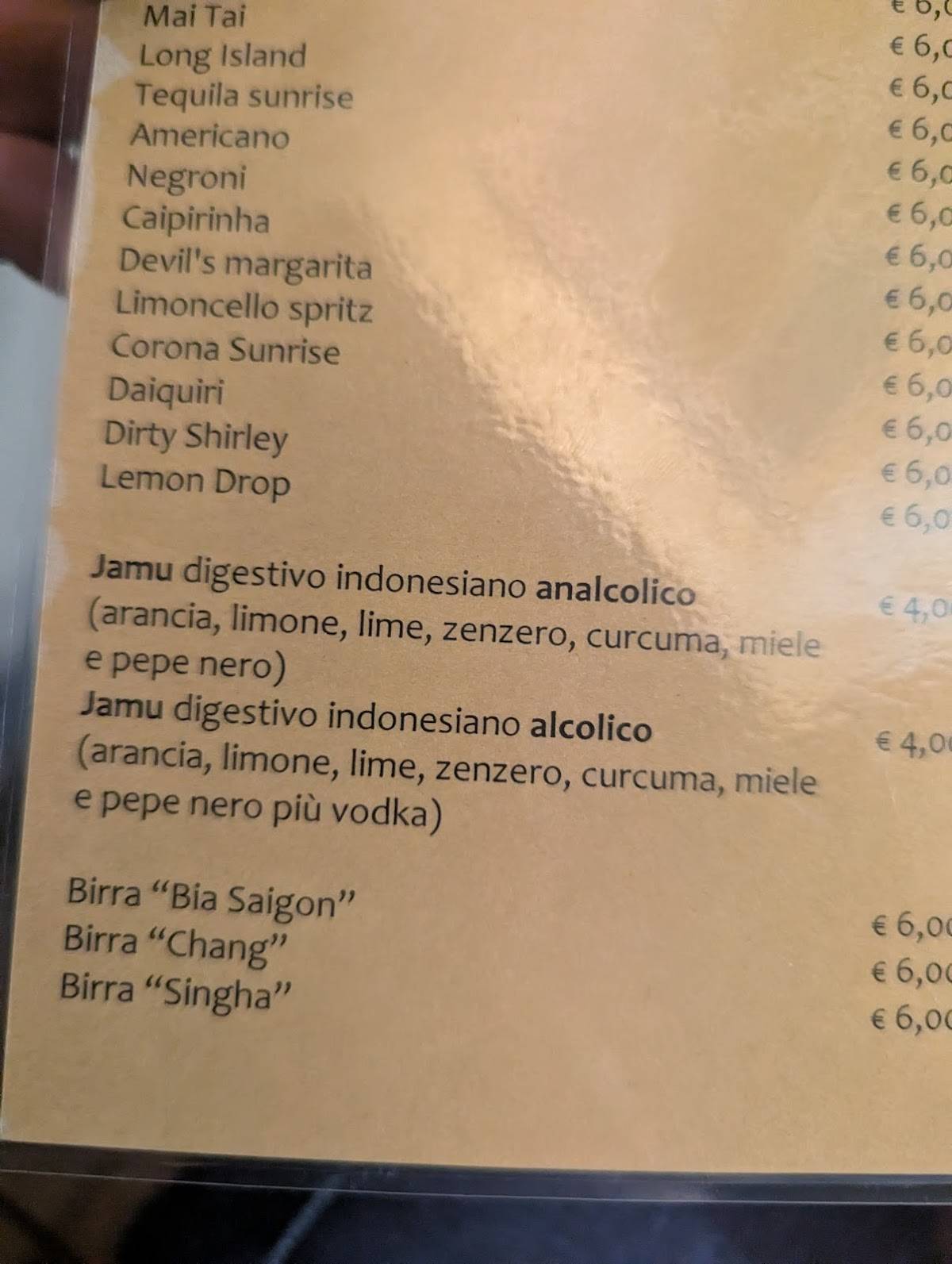 Menu di SAMA SAMA ETHNIC FOOD BAR 