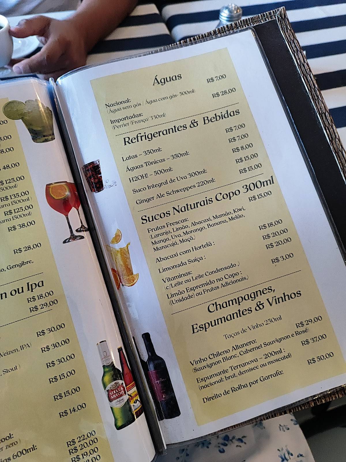Setentaesete Restaurante cardápio