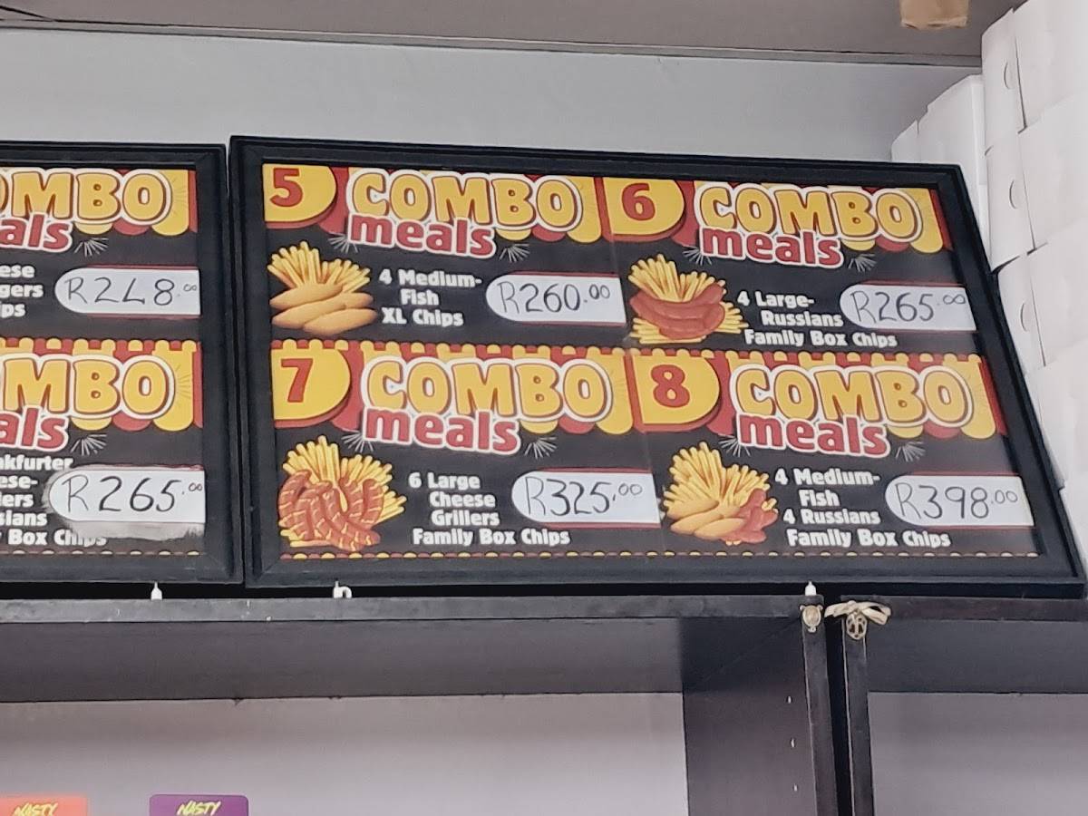 Menu at St. Georges Cafe & Bakery, Pretoria