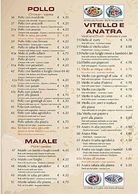 Menu di Sushi Sekai 