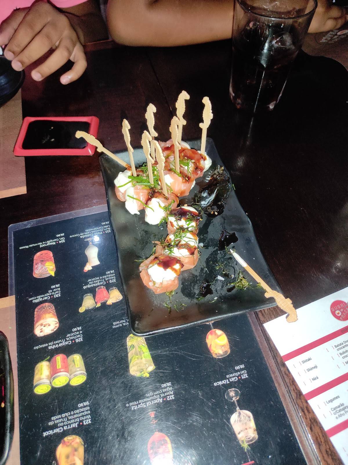 Sushi da Praça - Culinária Japonesa Taquara cardápio