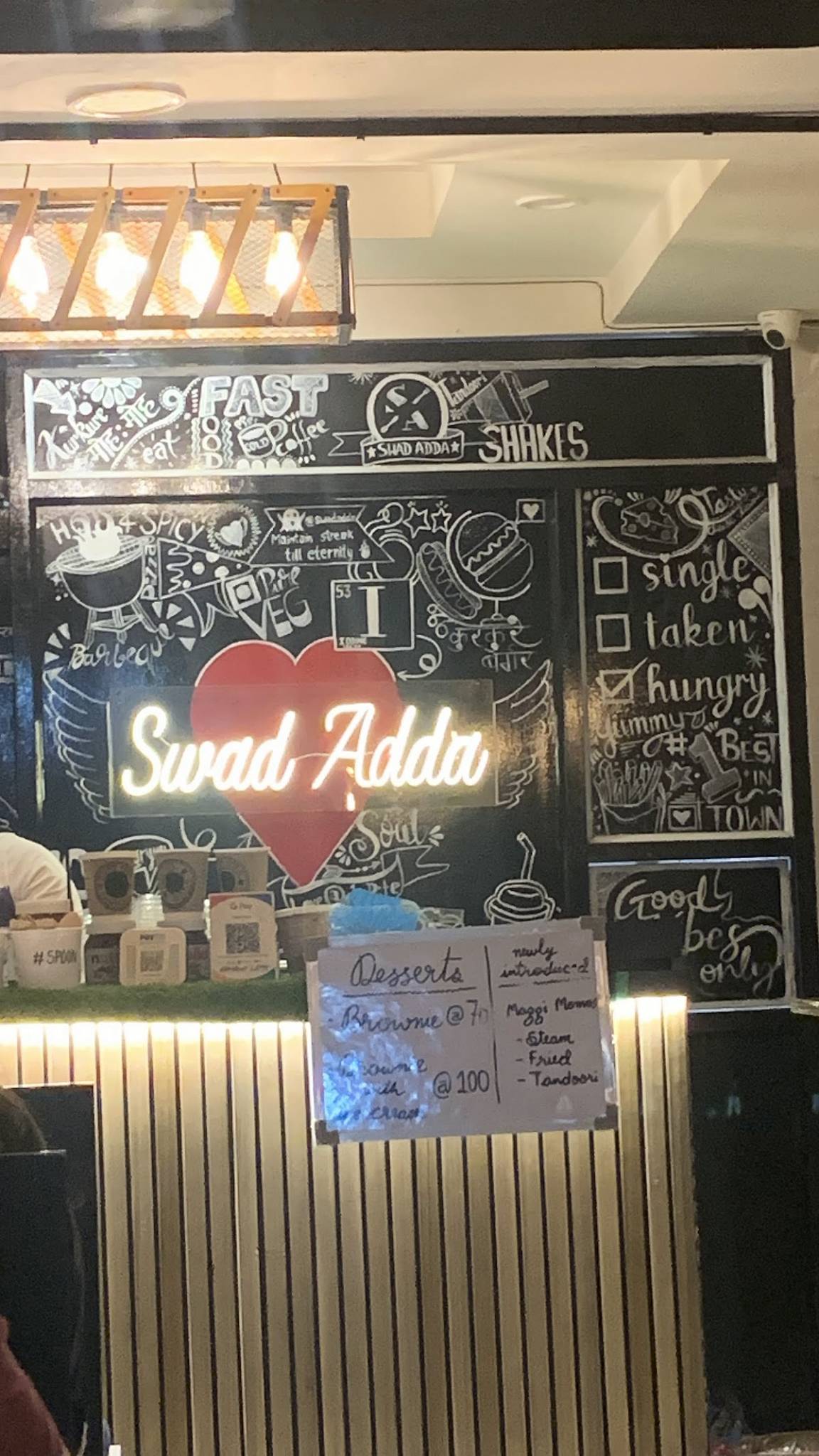 Swad Adda menu