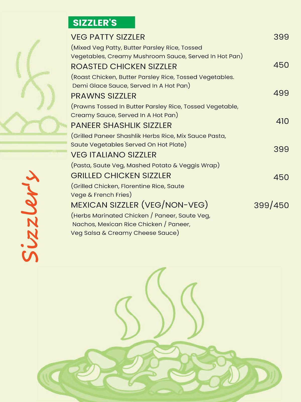 Tatva Restaurant and Cafe menu