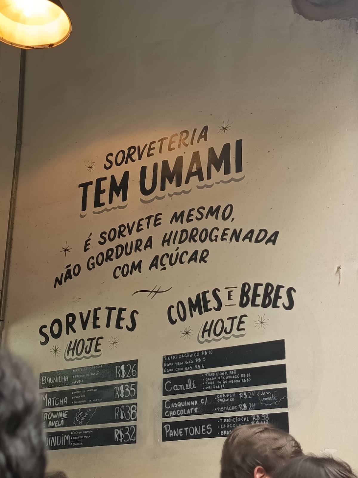 Tem Umami cardápio