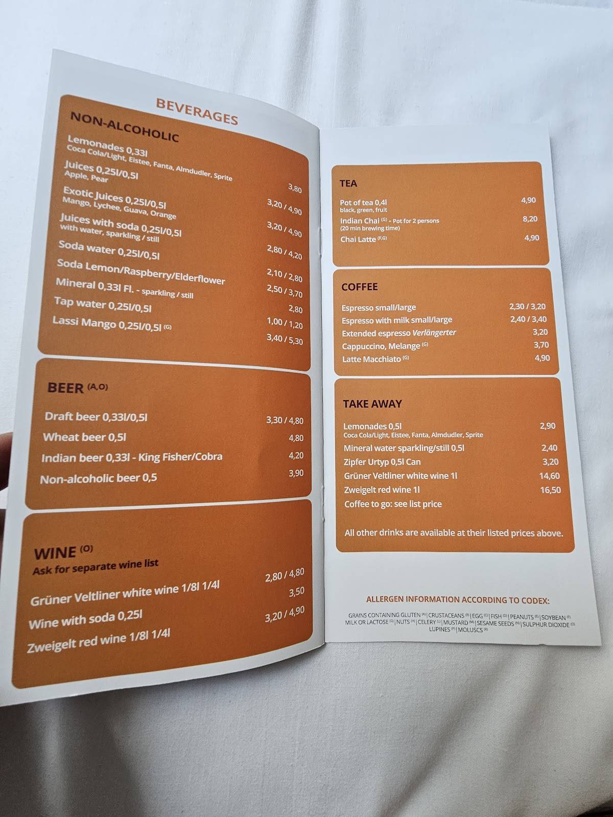 Menu de Thali - Fresh Indian Food