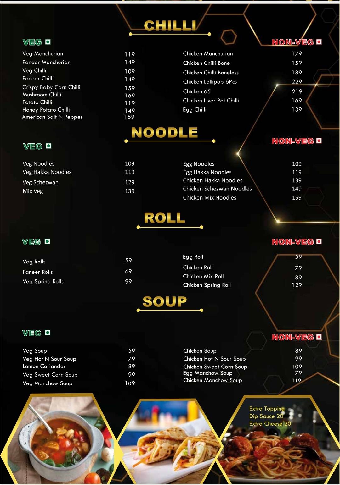 The Chicken Table - Best Veg - Non Veg Restaurant For Couple and Family Birthday Party Dine in Ranchi menu