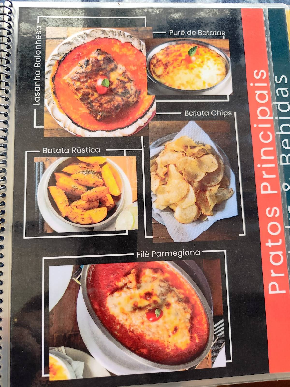Restaurante Gratinado - Asa Norte Brasília - DF cardápio