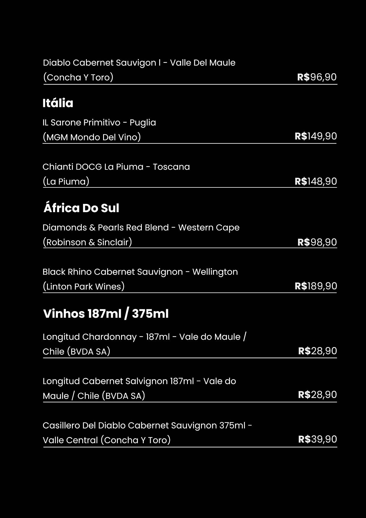 Restaurante e Churrascaria Tesser cardápio