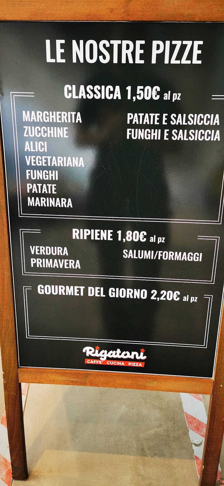 Menu di Rigatoni Avezzano 