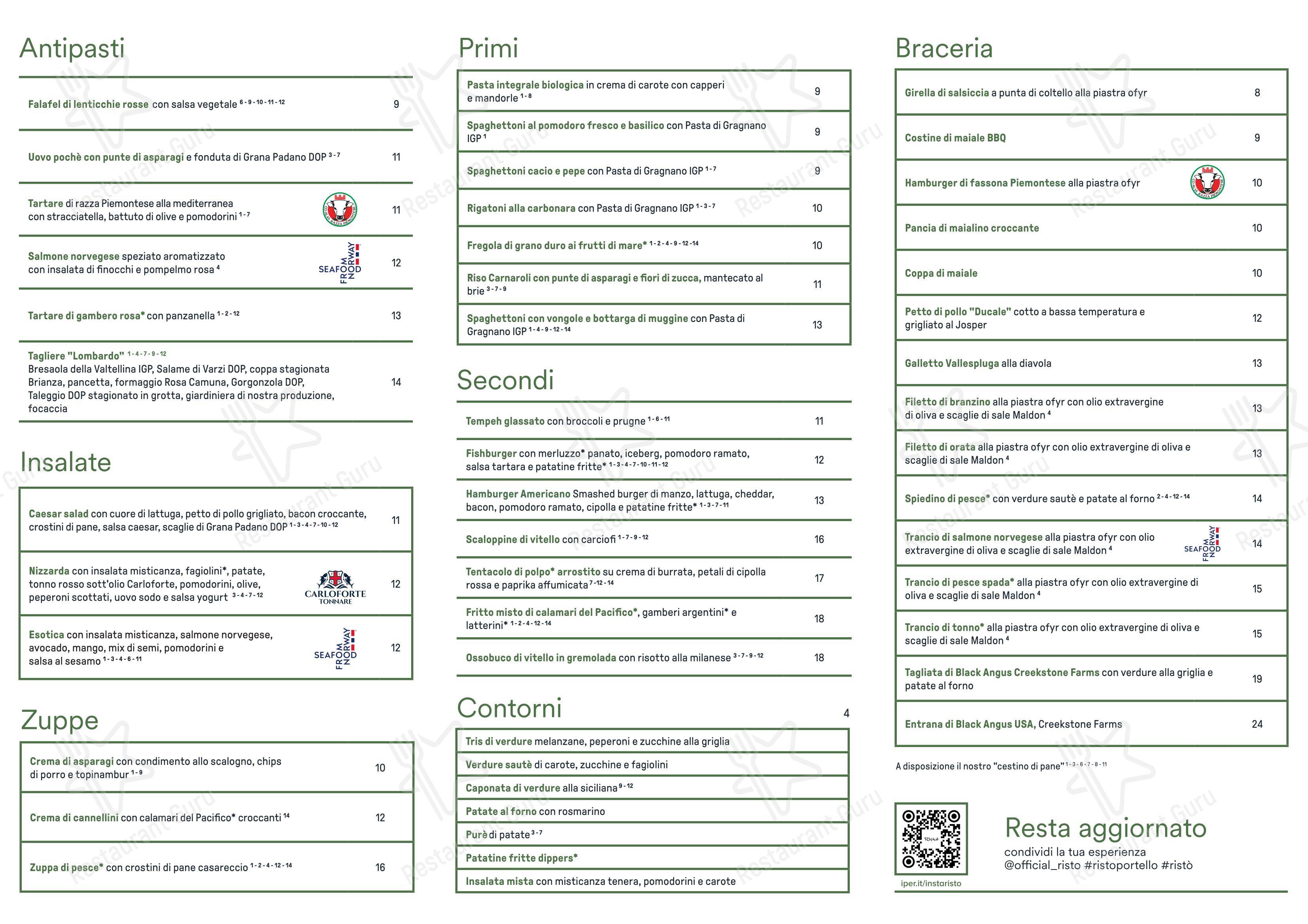 Ristò - Seriate in Seriate - Menu