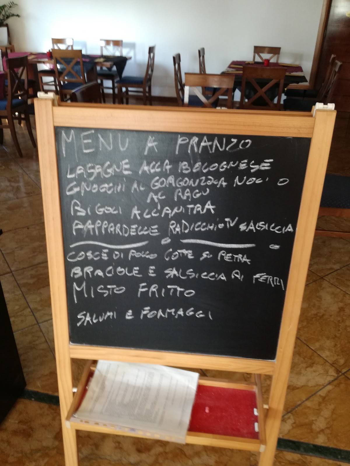 Menu di Ristocaffé Centrale 64 