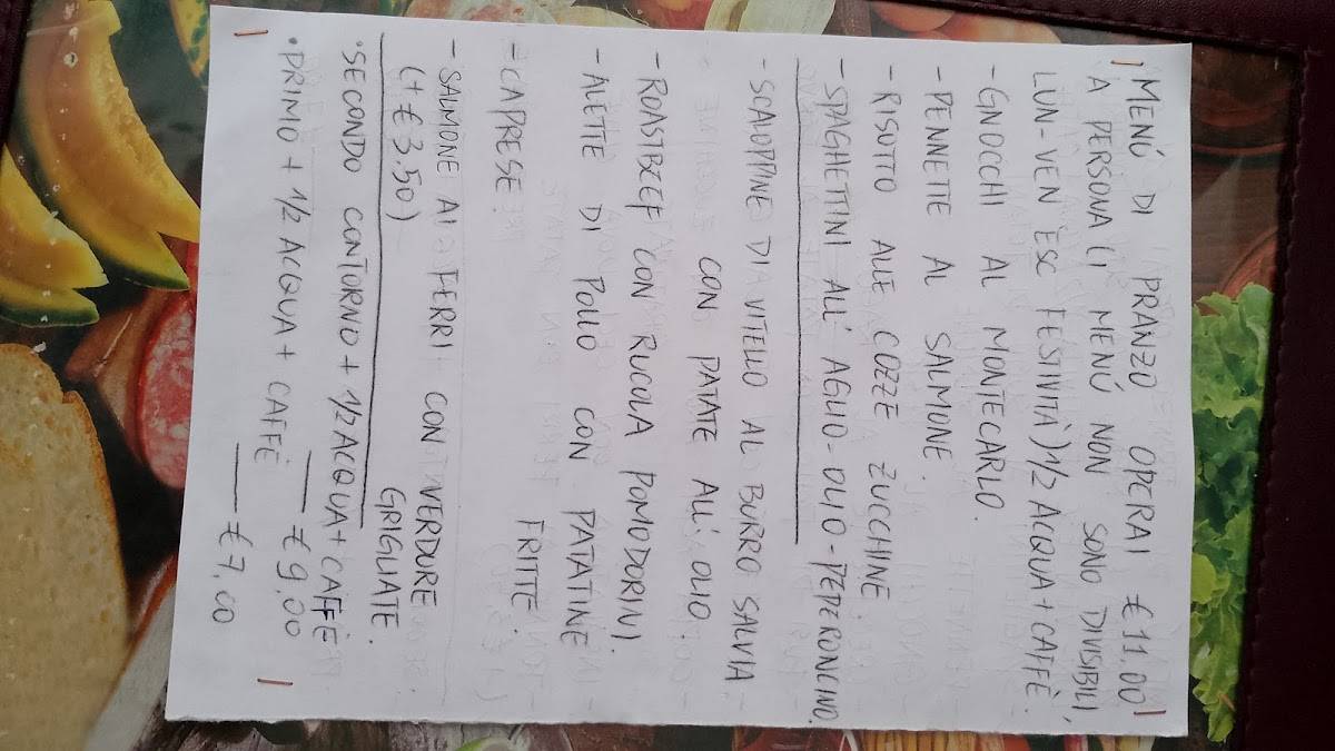 Menu di Delyzia di Yang Fan 