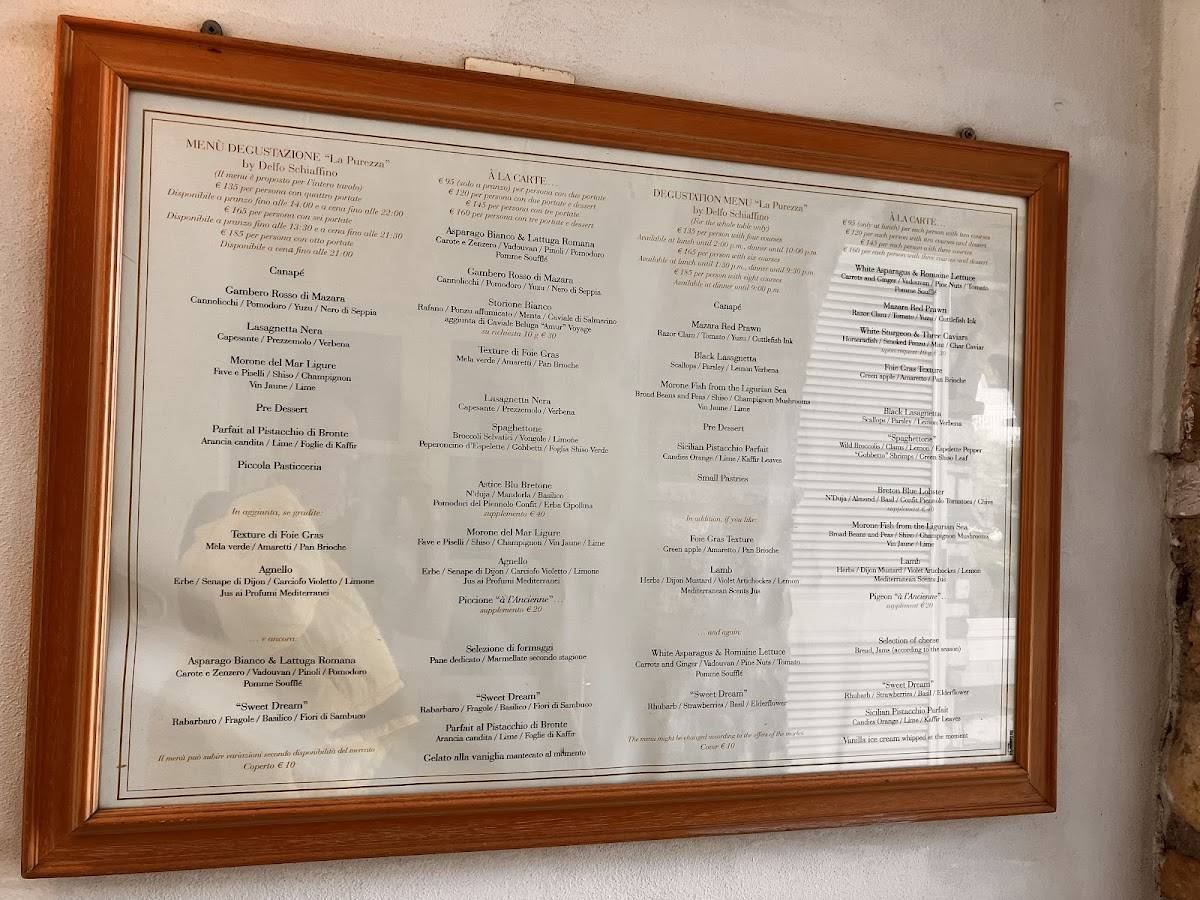 Menu di Ristorante I Poeti 