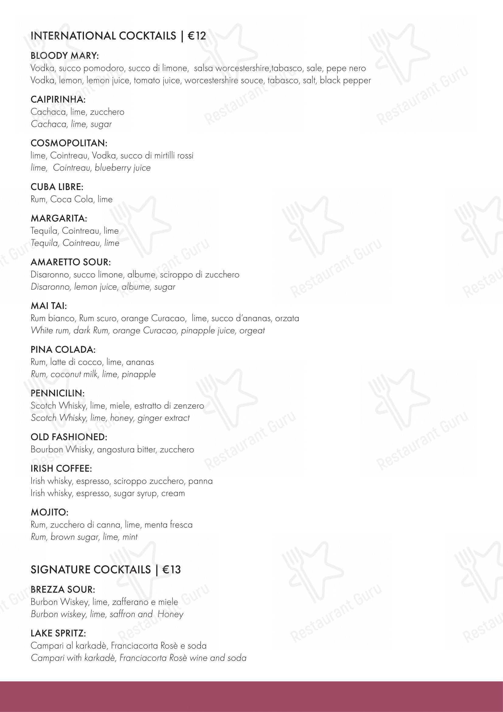 Menu di Ristorante I Poeti - Детское