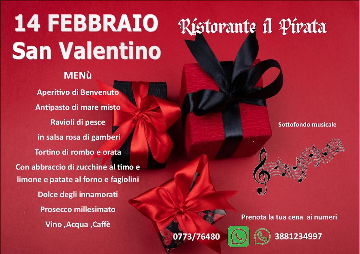 Menu di Ristorante il Pirata 