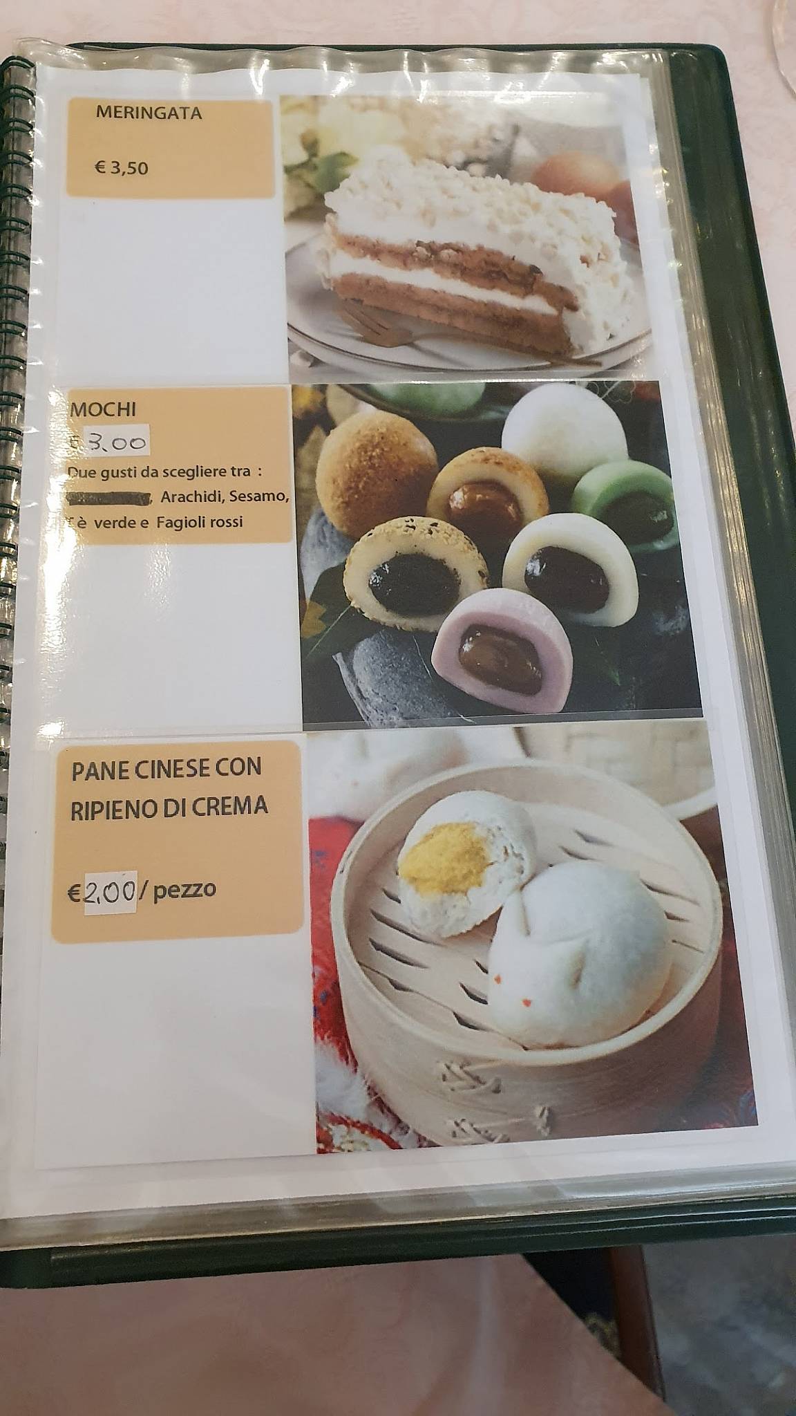 Menu di Ristorante Kuo-Ji 