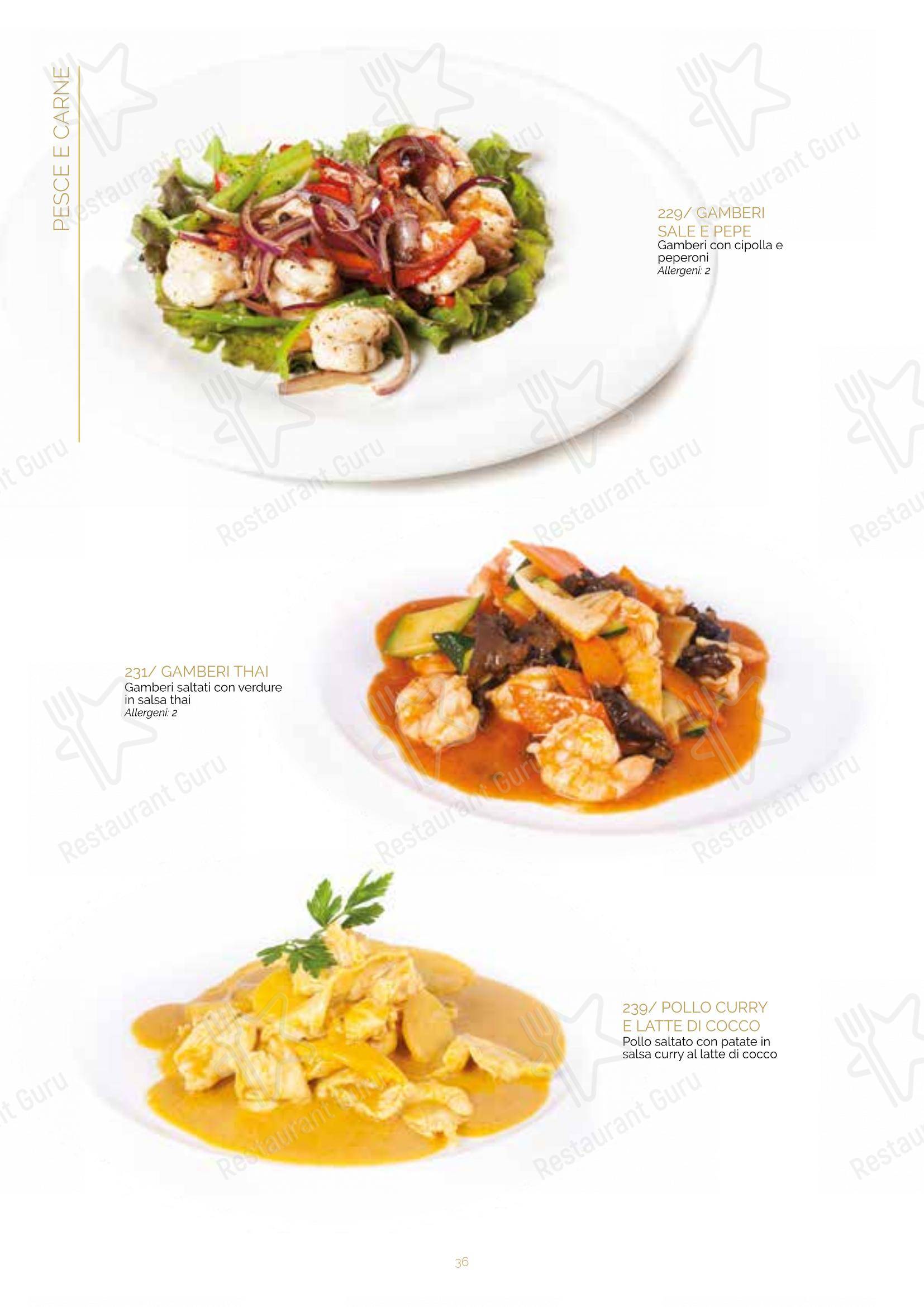 菜单 per Ristorante Lin Tasting Emotion in Legnano