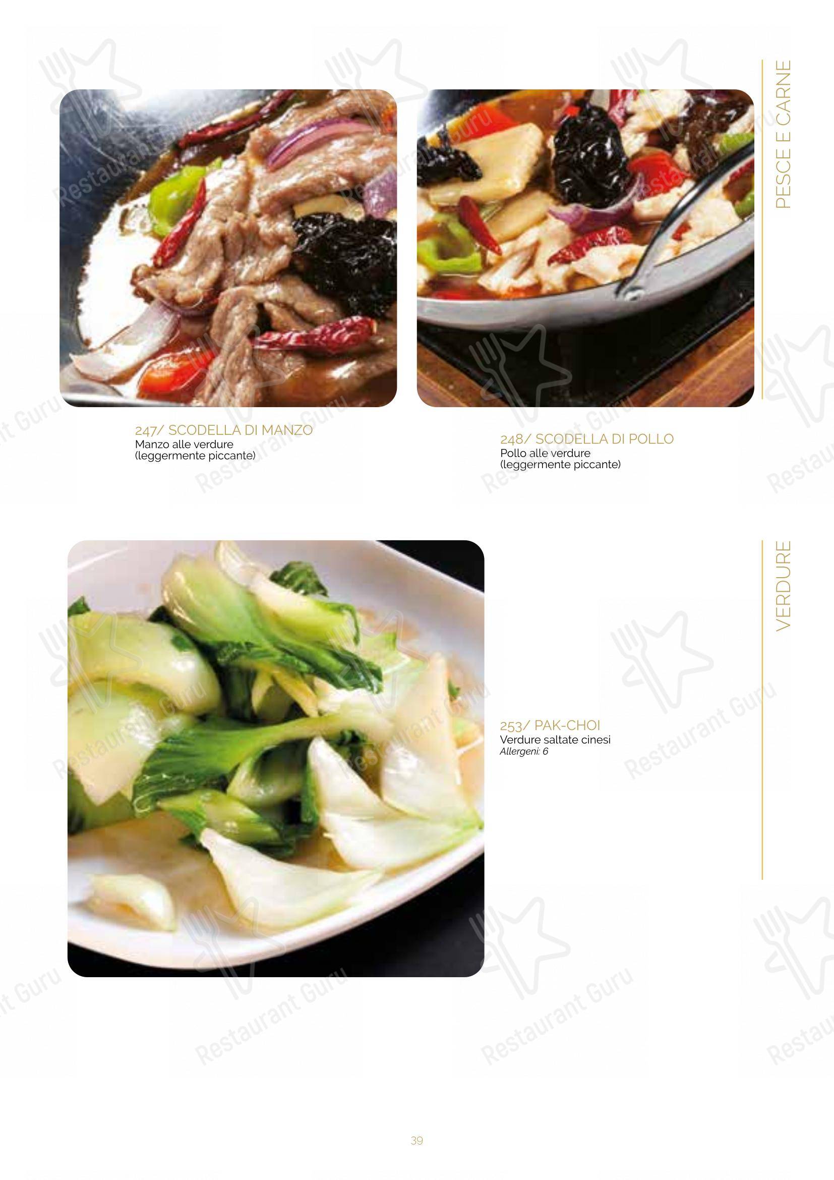 Ristorante Lin Tasting Emotion in Legnano - 菜单