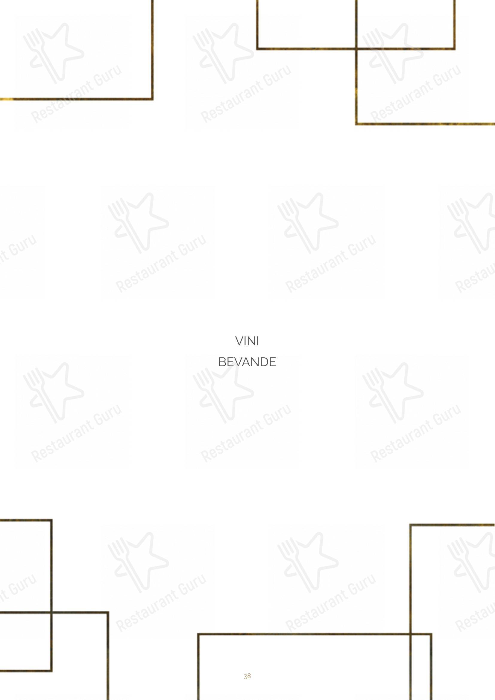 Menu bar per Ristorante Lin Tasting Emotion ristorante
