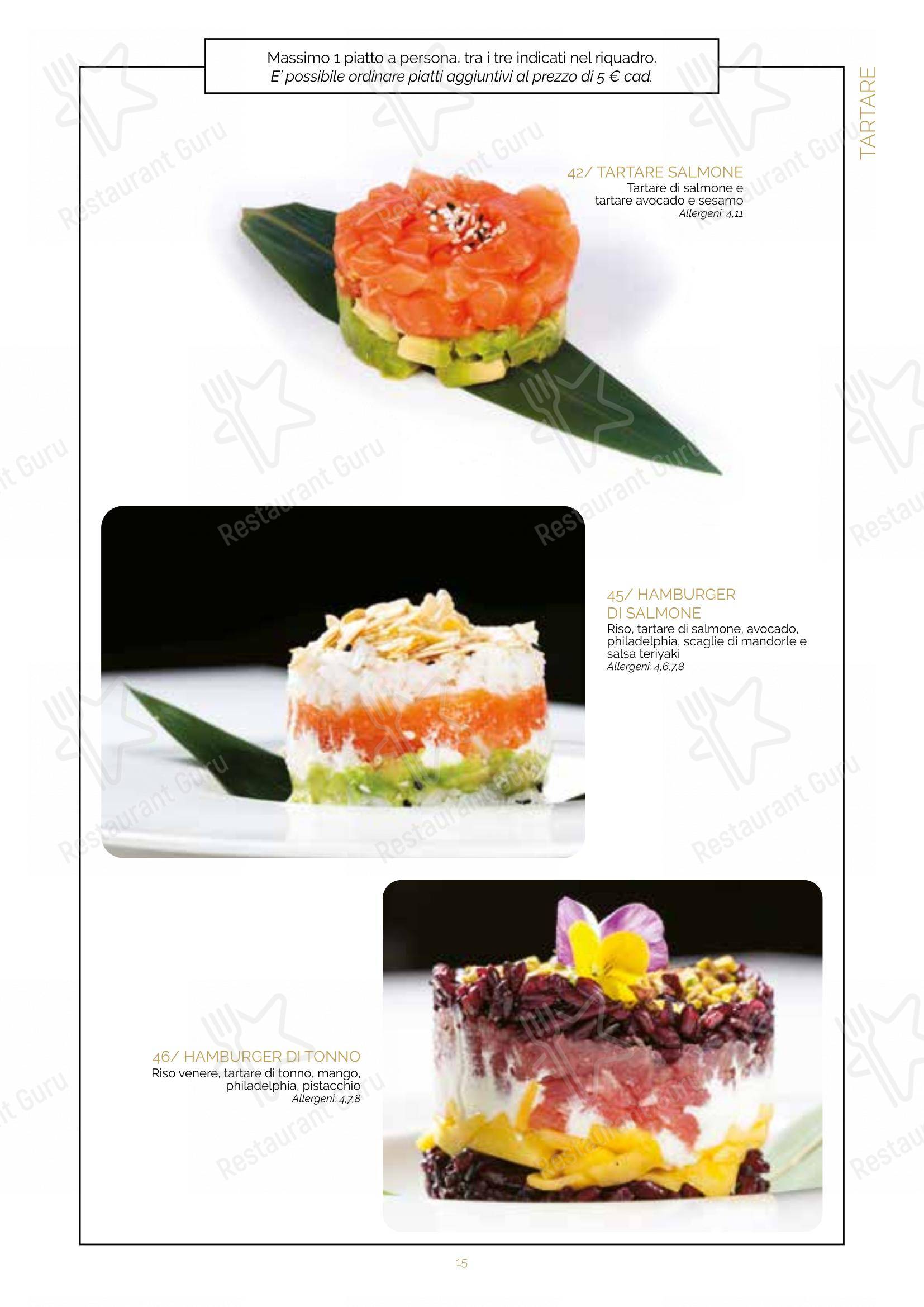 菜单 per Ristorante Lin Tasting Emotion in Legnano