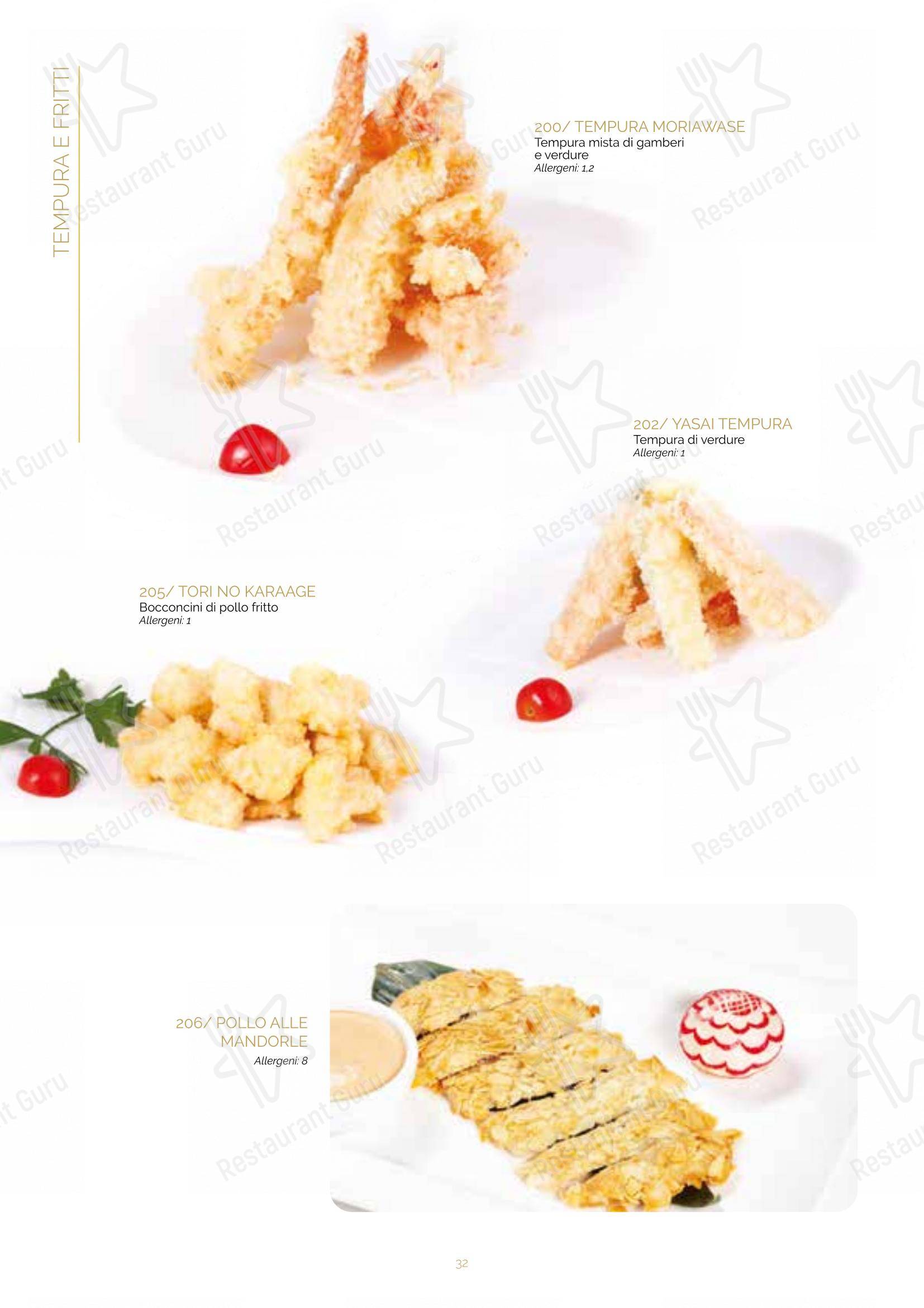 菜单 per Ristorante Lin Tasting Emotion ristorante