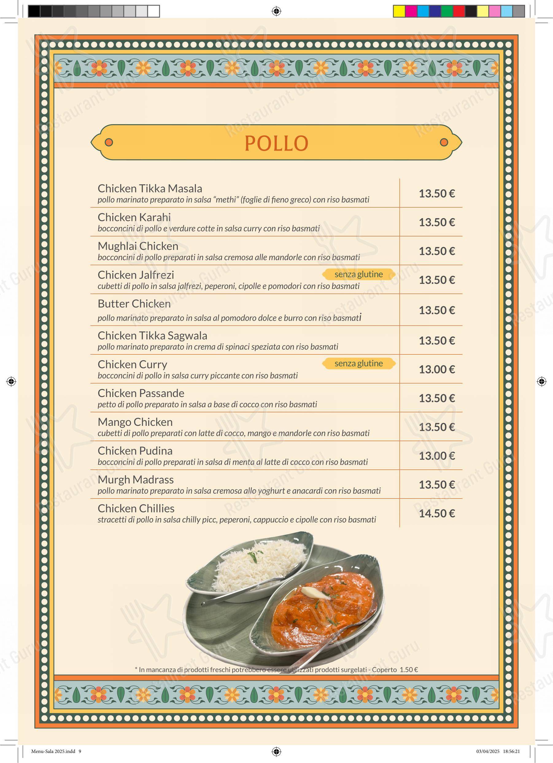菜单 per Ristorante Pizzeria al Convento ristorante