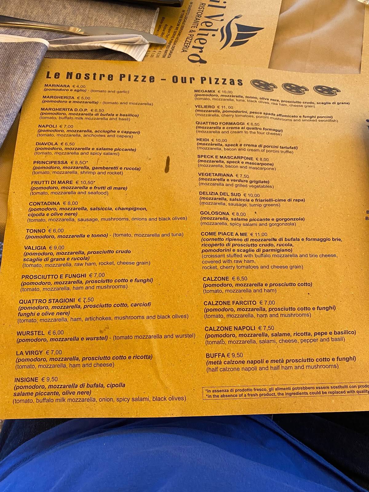 il veliero ristorante pizzeria napoletana