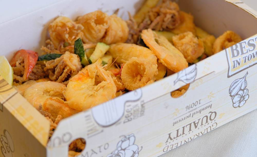 Menu di O' Core e Napule 