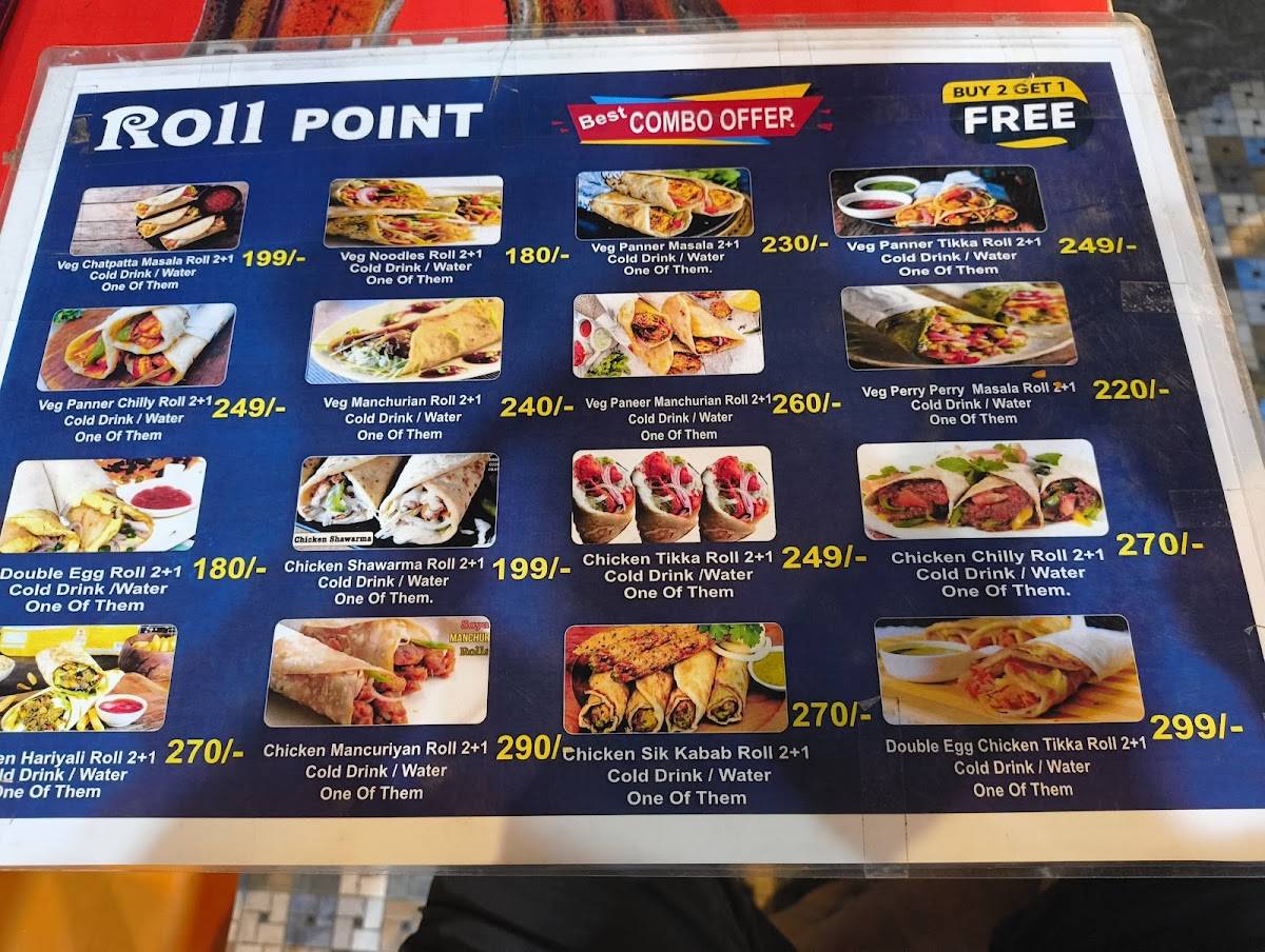 Roll Point menu