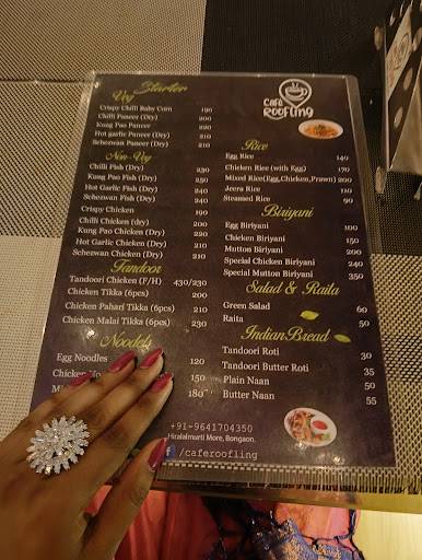 Roofling menu