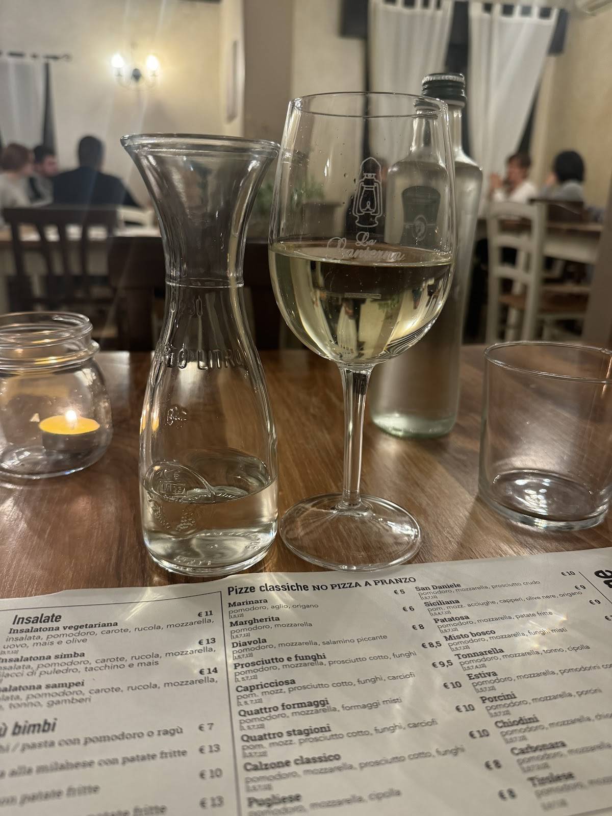 Menu di La Lanterna 