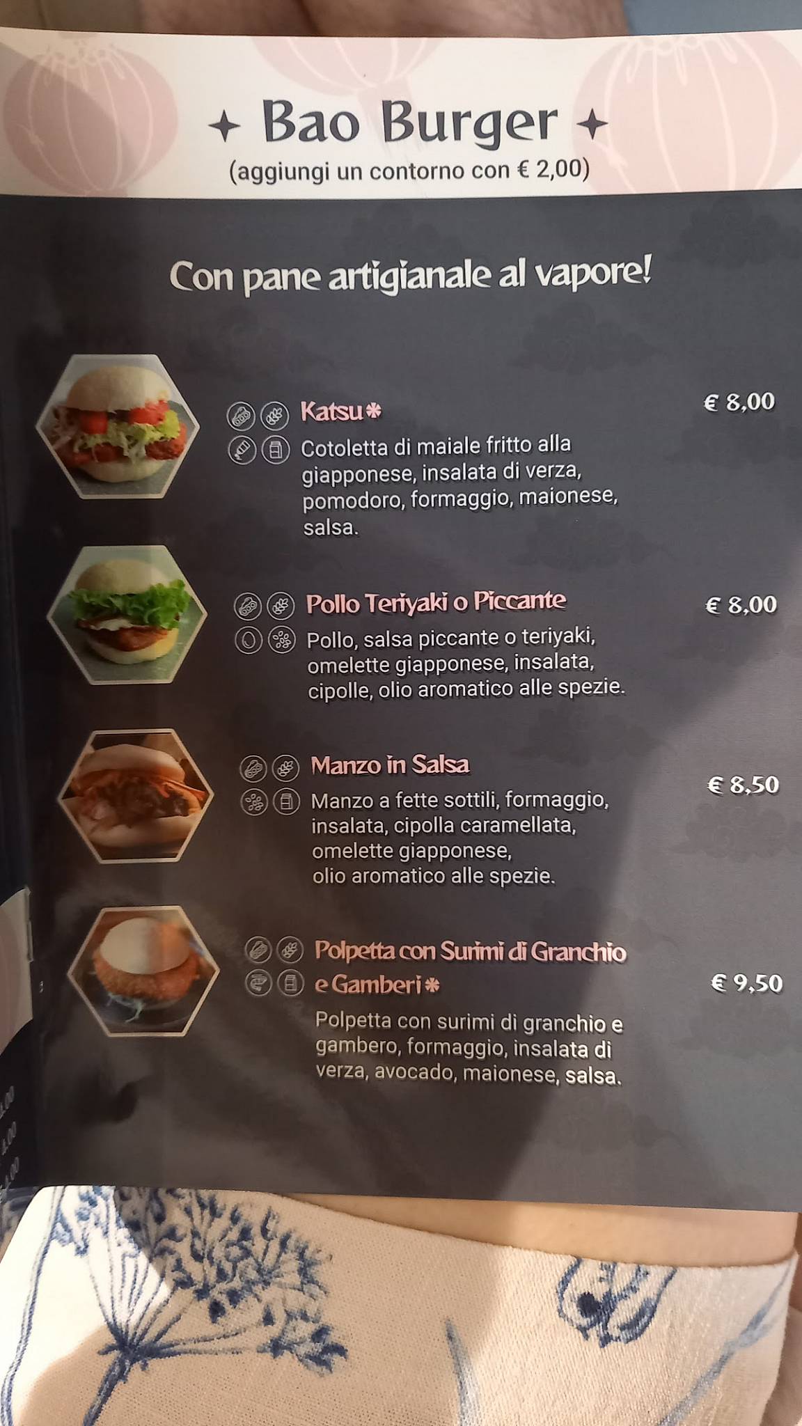 Menu di Oni San 
