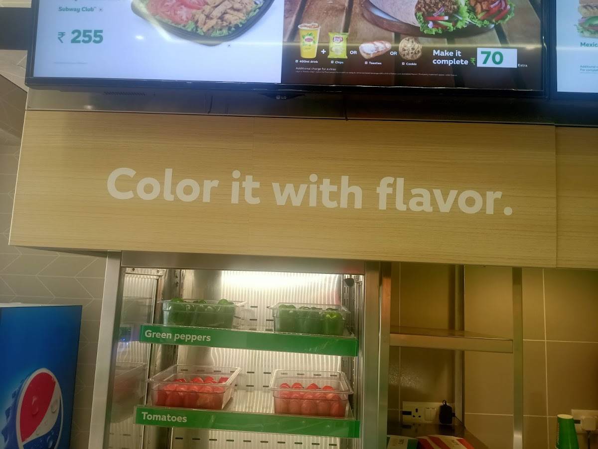 Menu at SUBWAY VVIP MALL, Ghaziabad