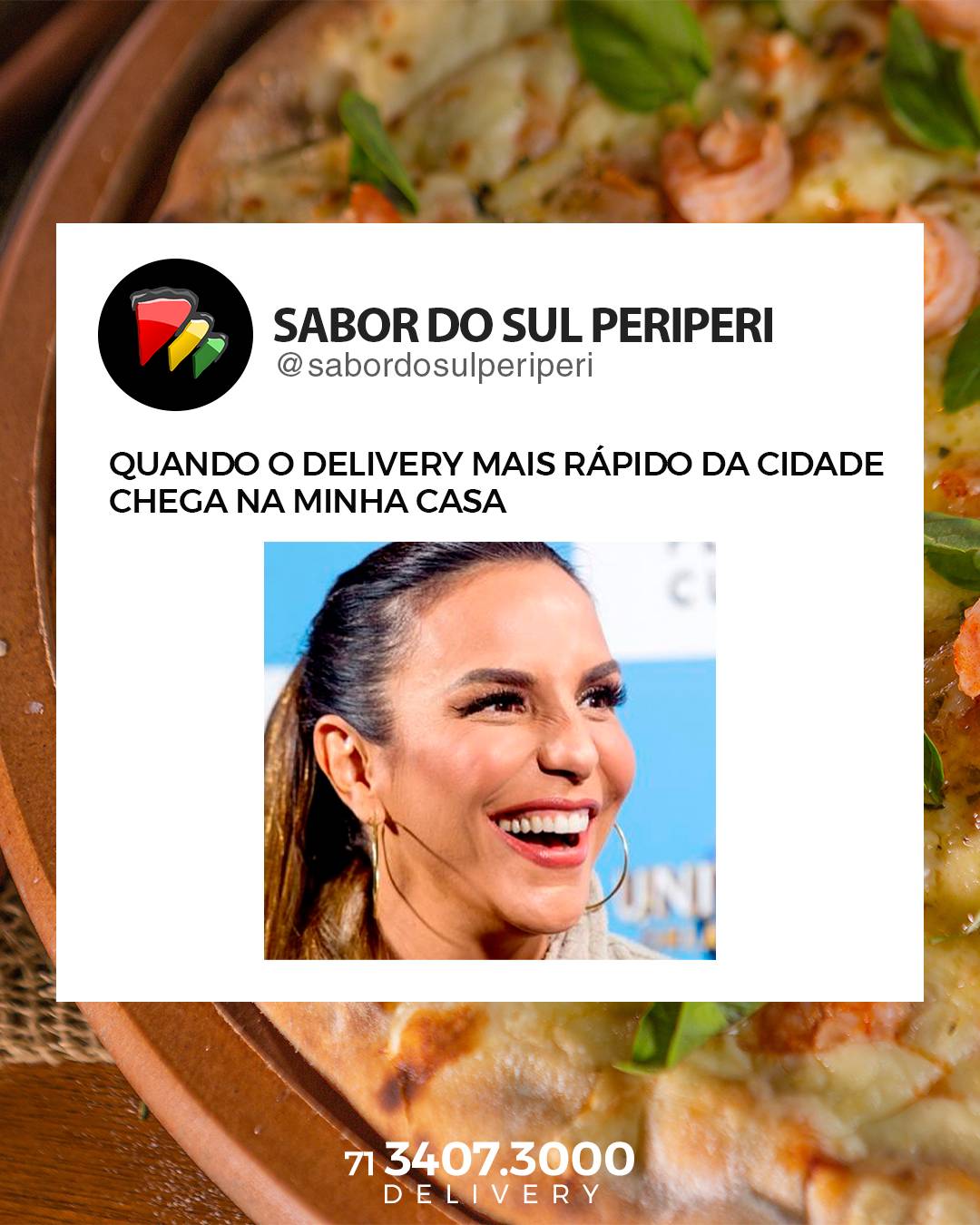 Sabor do Sul Pizzas Periperi - Delivery e retirada de pizza padrão das serras gaúchas cardápio
