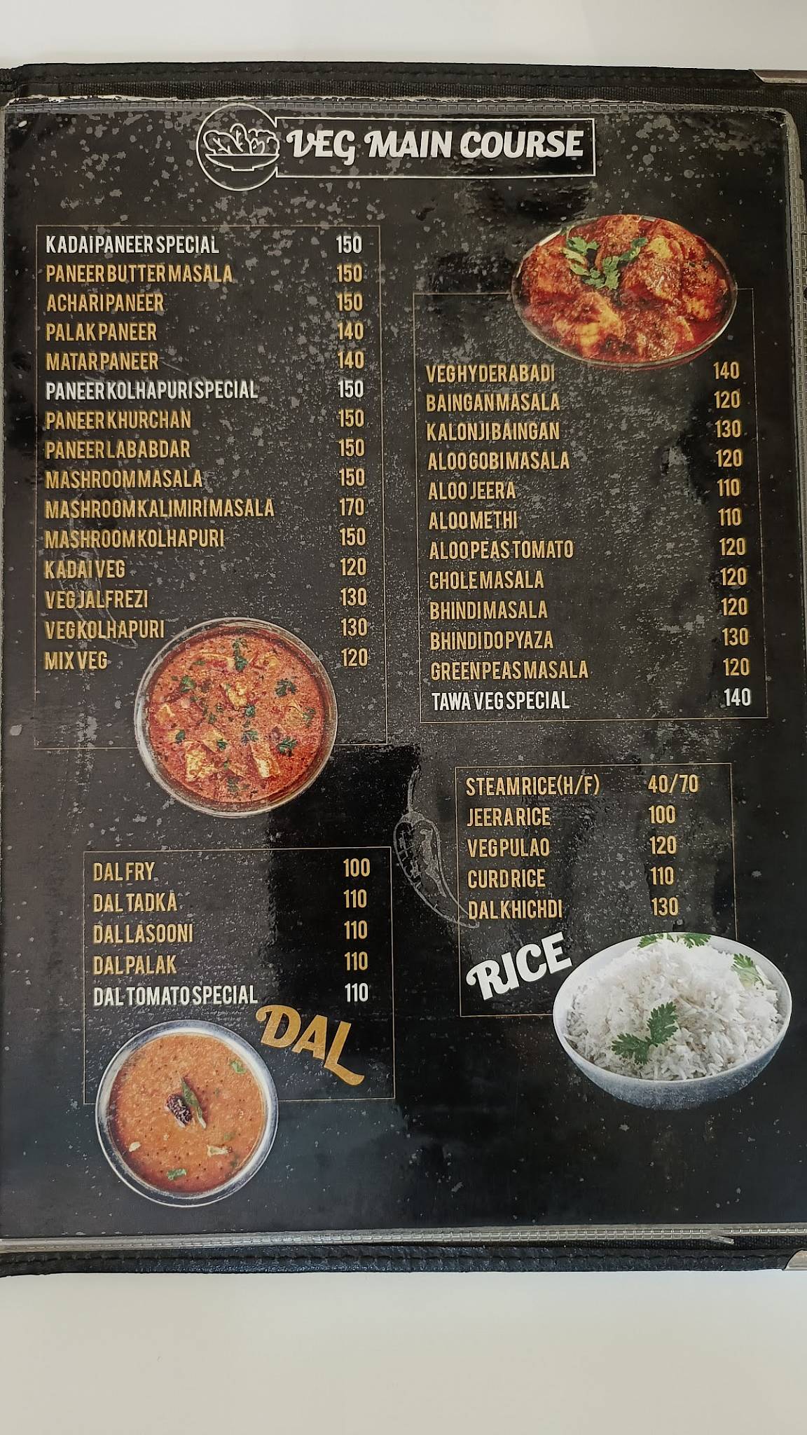 Saishiv restaurant menu