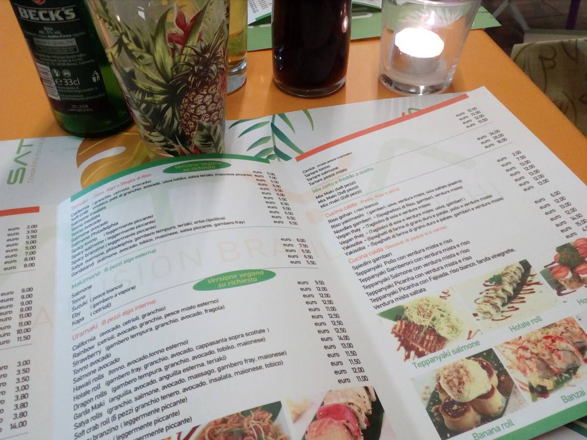 Menu di Satya Temakeria 