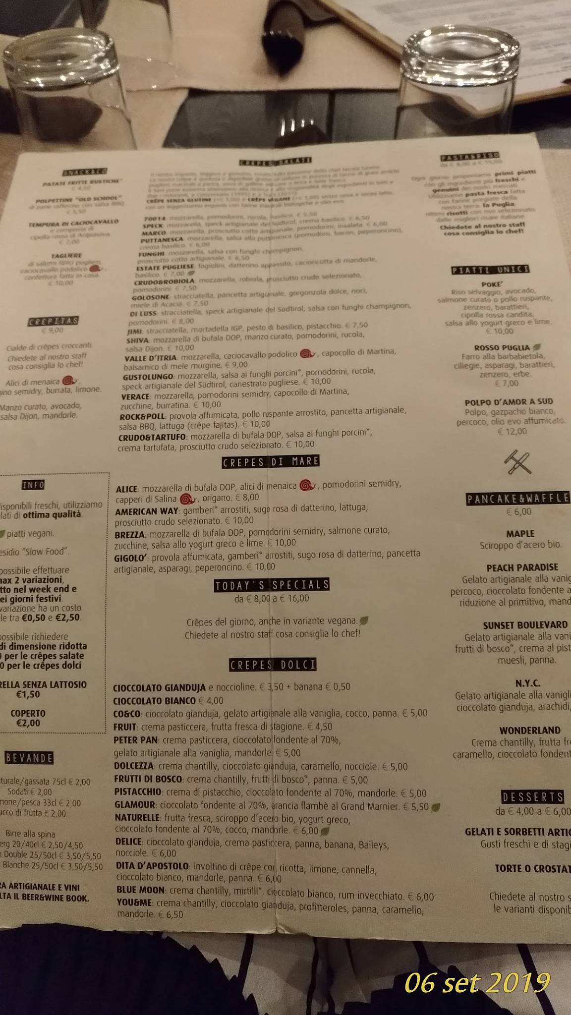 Menu di Savì 