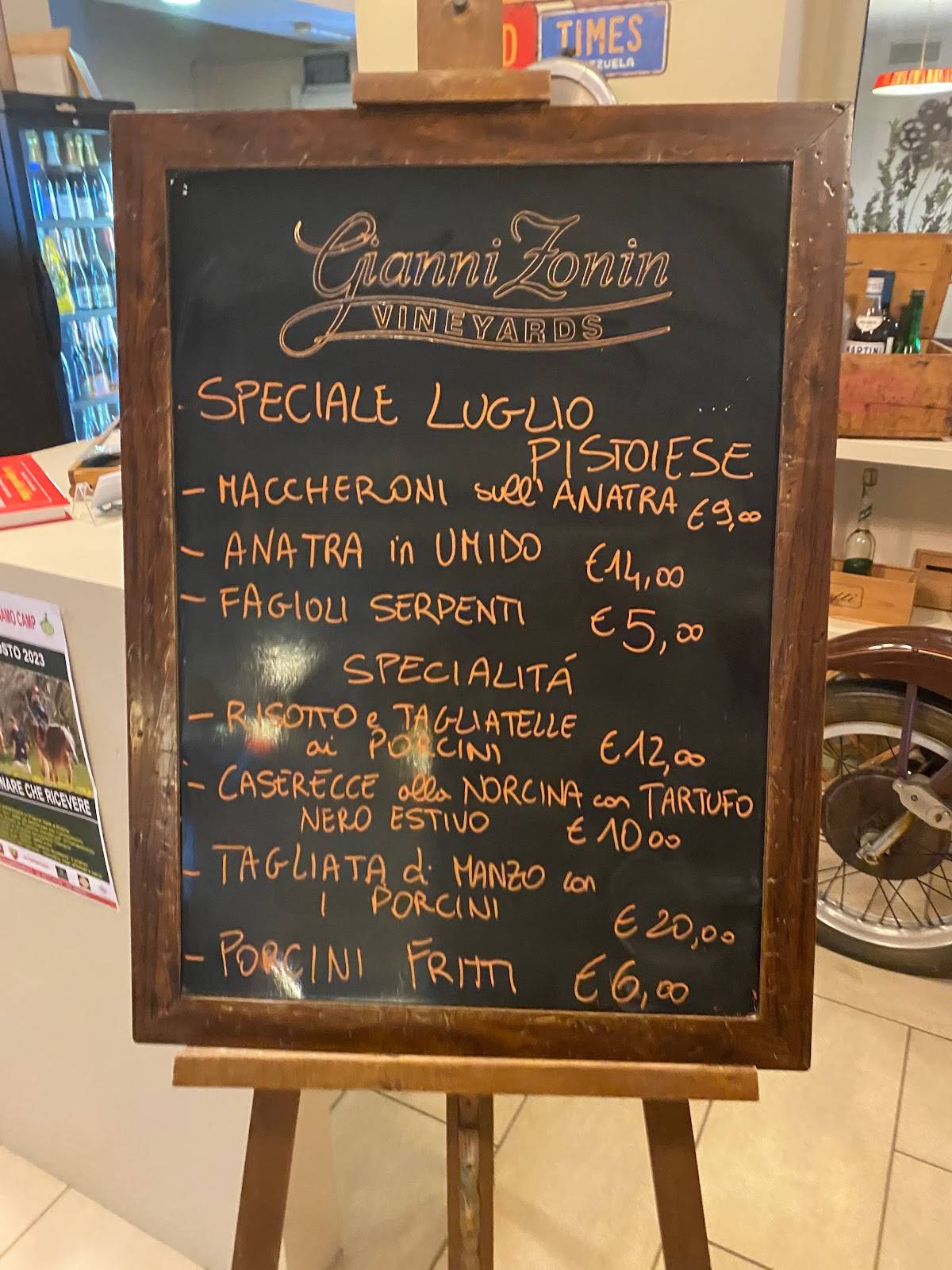 Menu di Il Signorino 