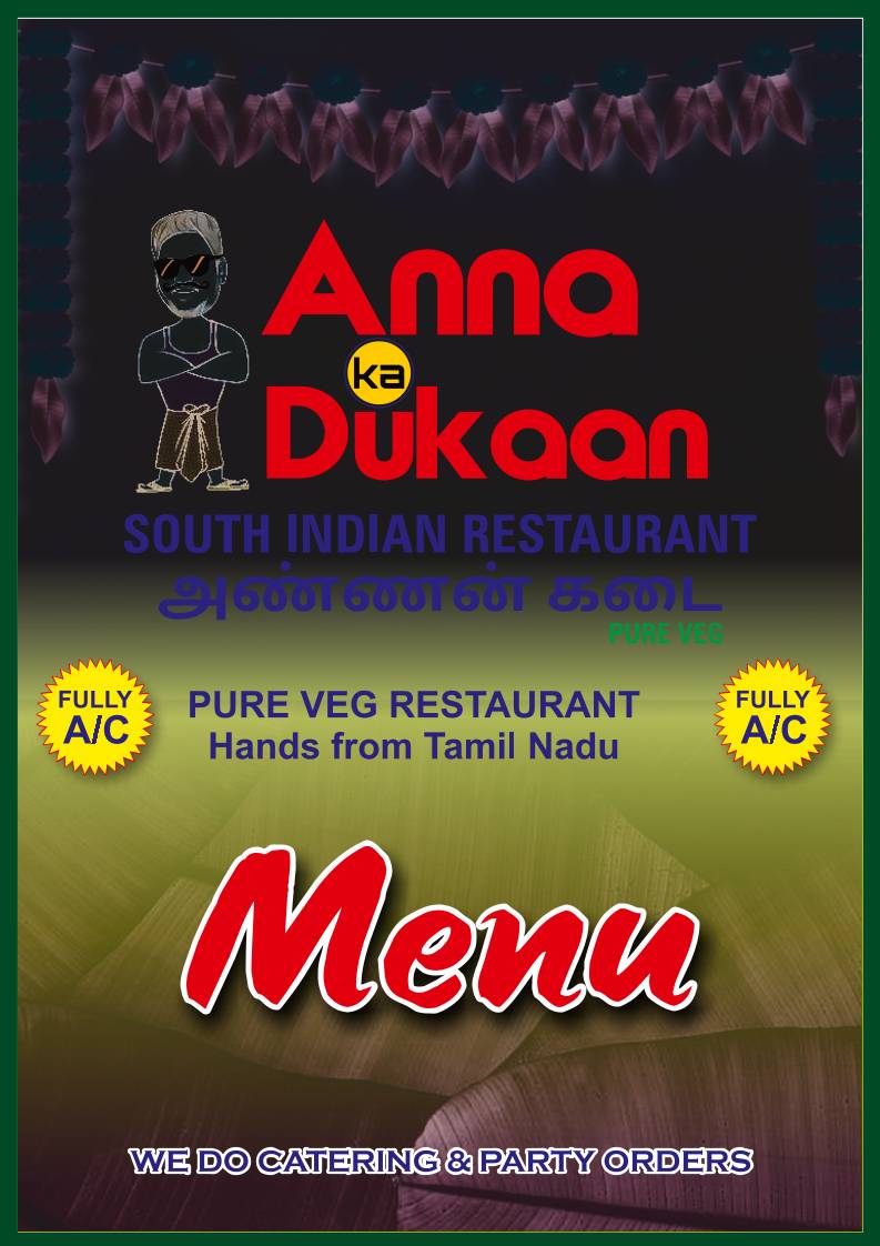 Anna Ka Dukaan Siliguri menu