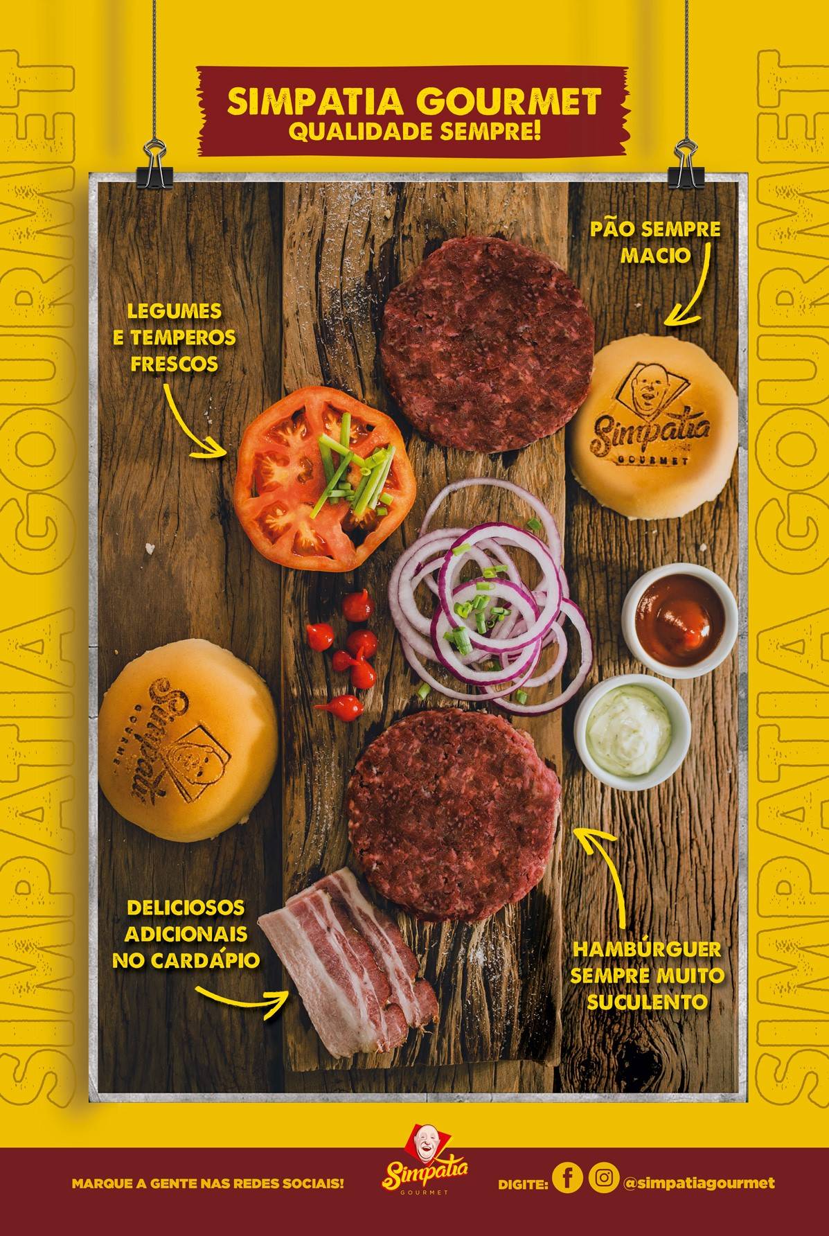 Simpatia Gourmet cardápio