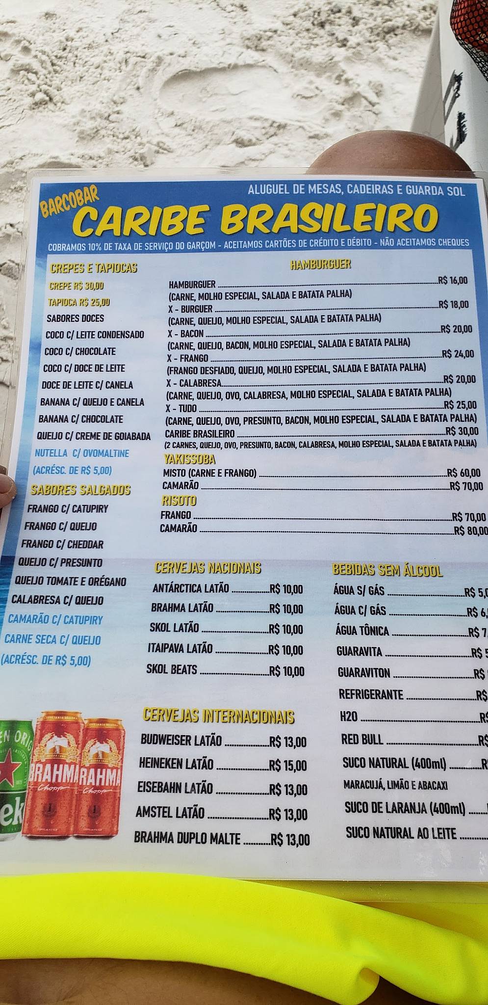 Lanchonete & Pizza Da Prainha cardápio