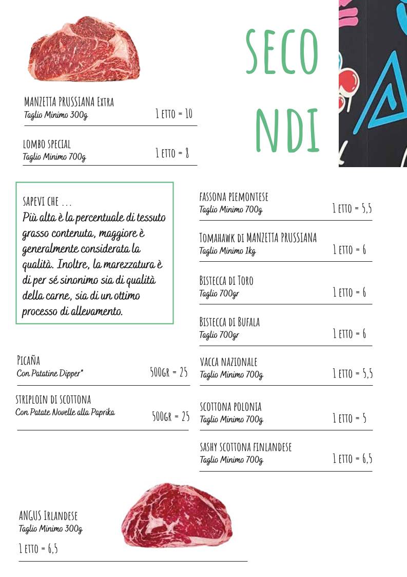 Menu di Spapizar Al Vicolaccio 