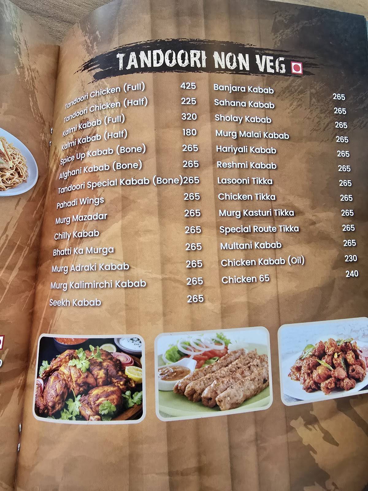 Spice Up (2nd Phase) Jp Nagar menu