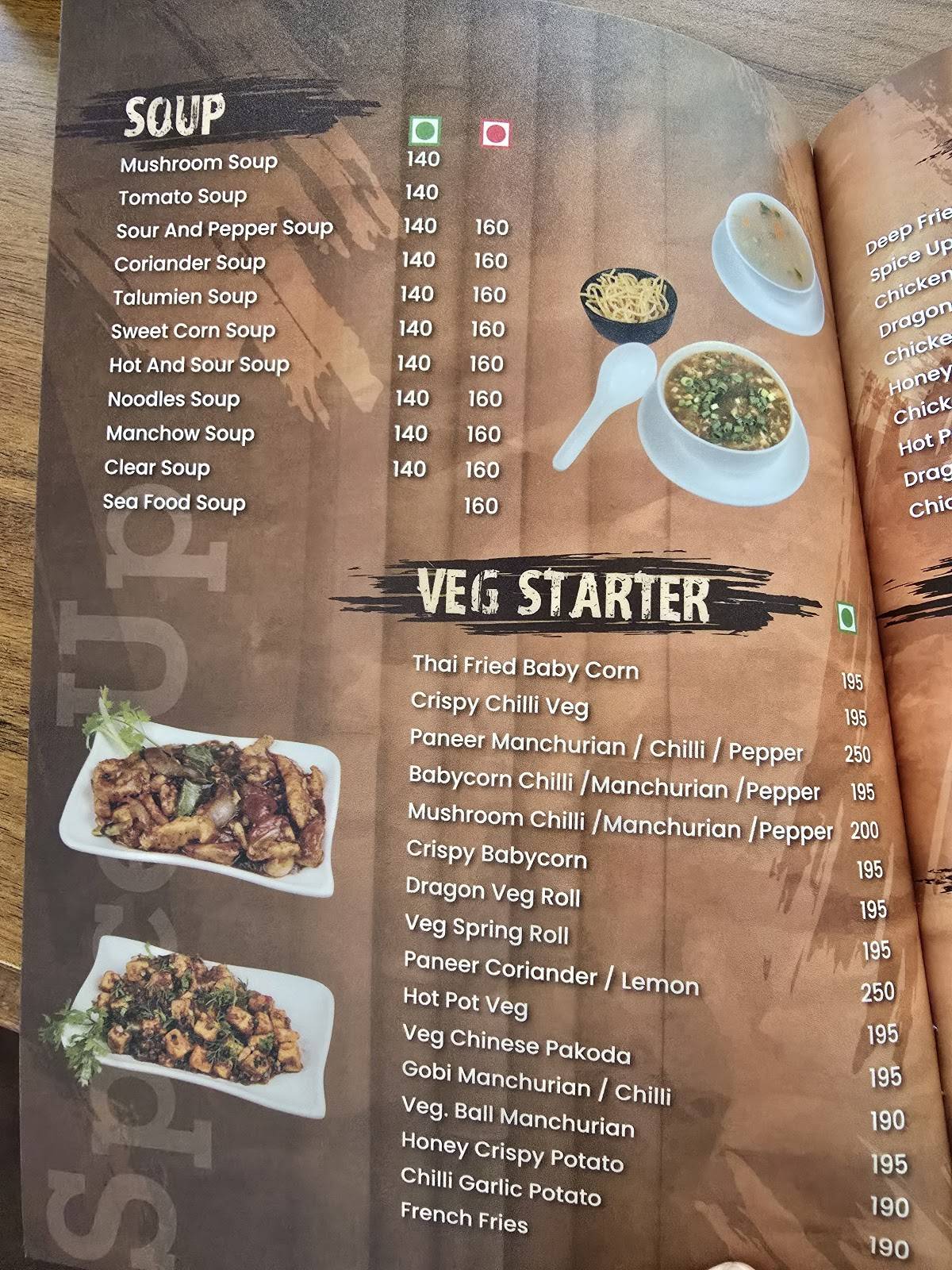 Spice Up (2nd Phase) Jp Nagar menu