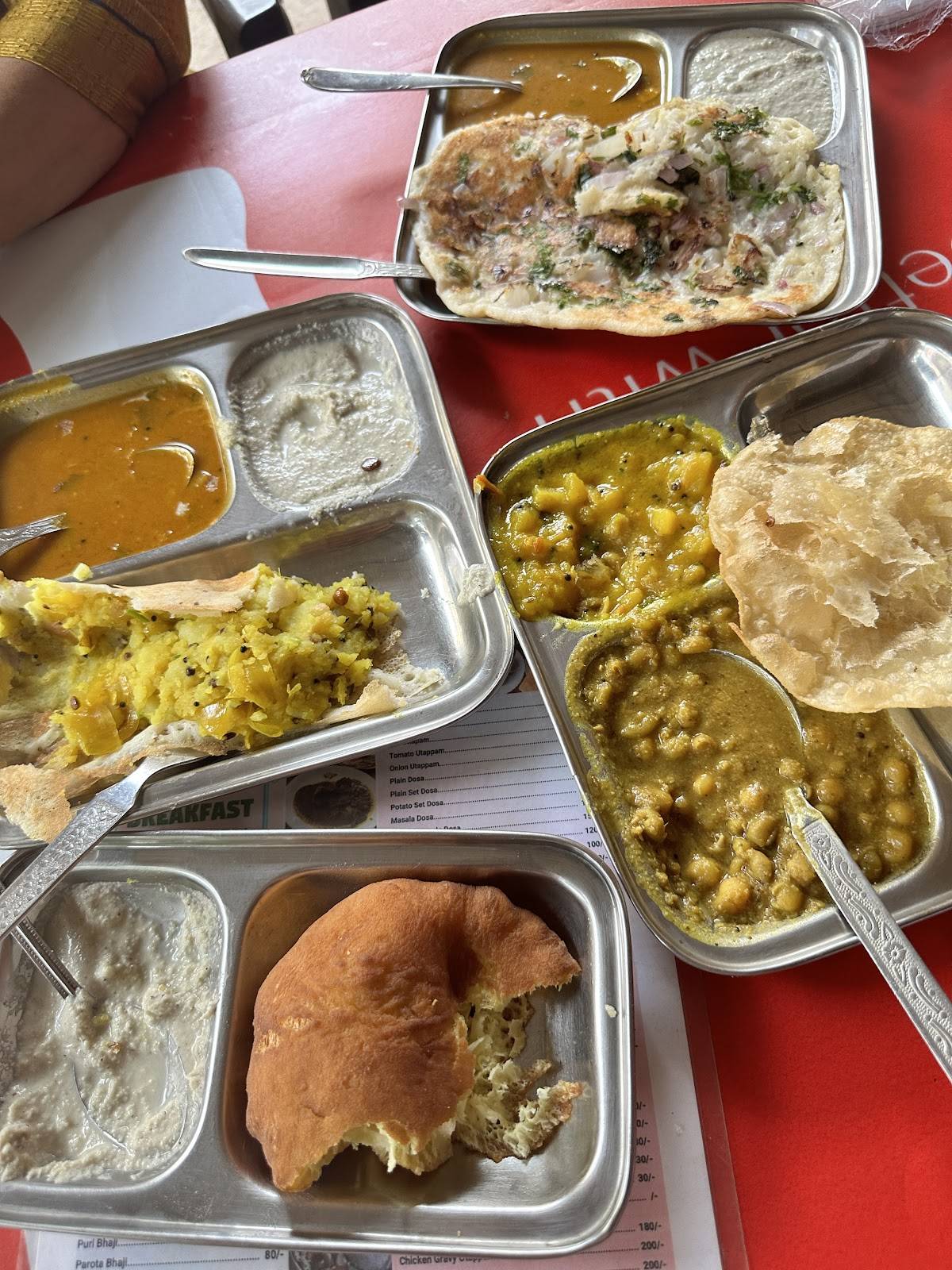 Srusthi Restaurant menu