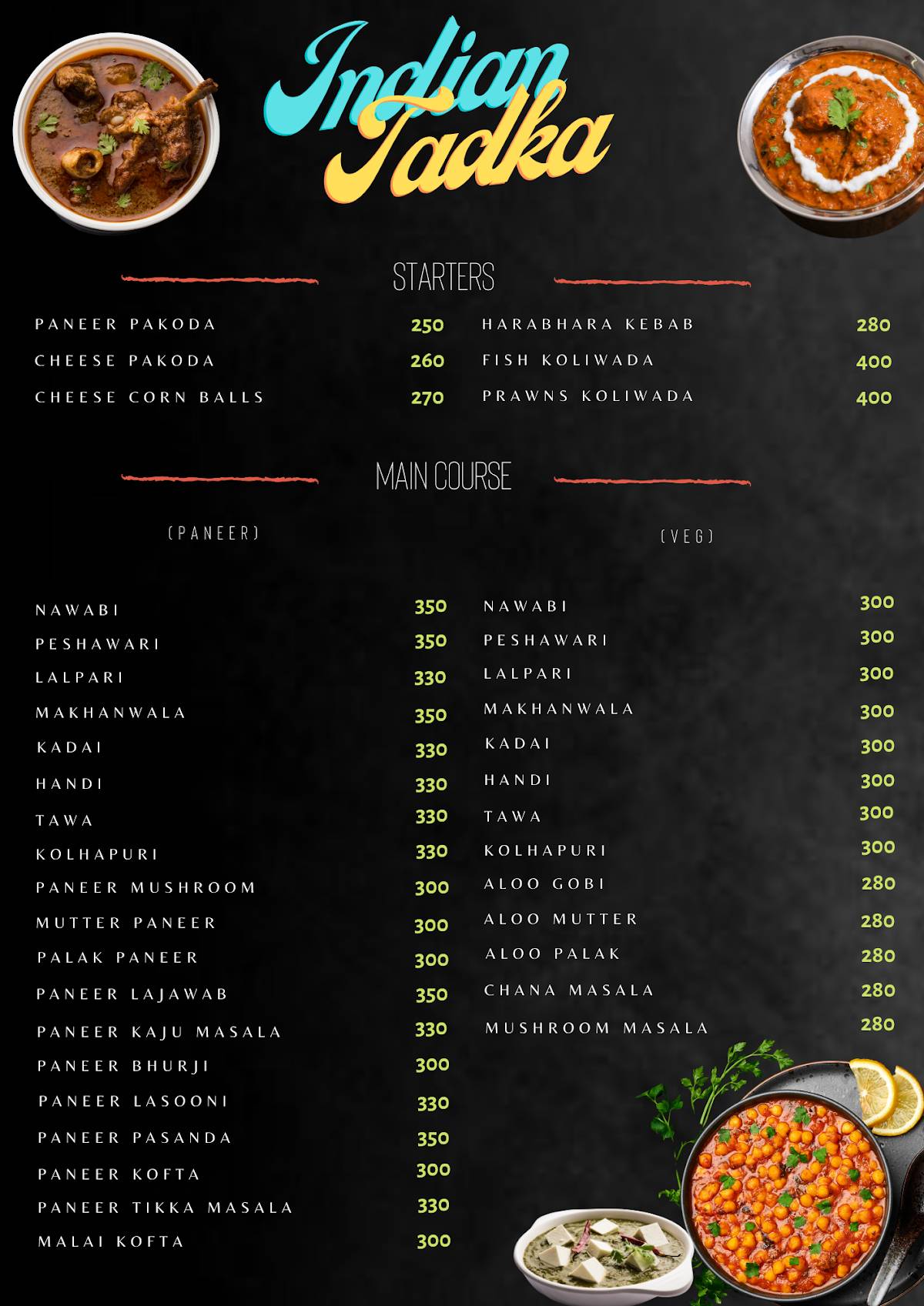 Street 528 menu